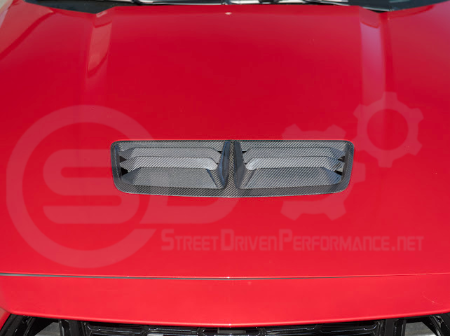 2024-UP FORD MUSTANG S650 | FRONT UPPER HOOD VENT INSERT